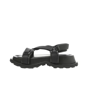 JIL SANDER One Strap Sandals Men's Black