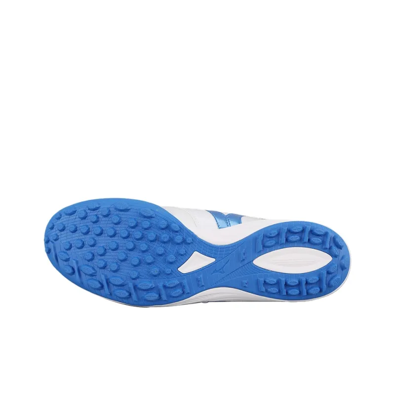 Mizuno Cushioning Soccer Shoes Unisex White Blue-4