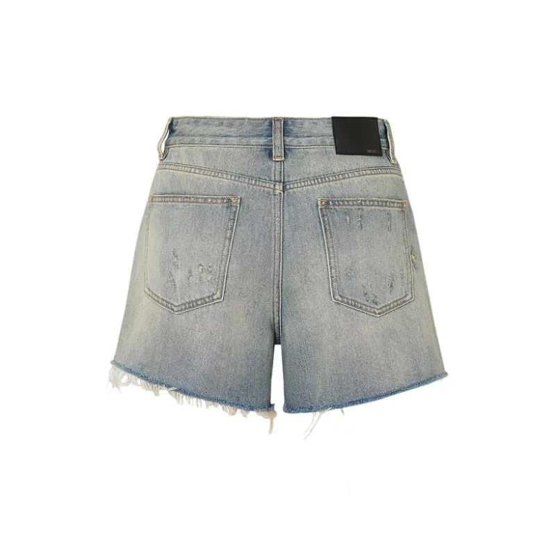 MOCO Denim Shorts Women's Light Blue-1
