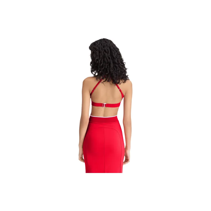 Jacquemus X Nike Sports Bra Dark Red-1