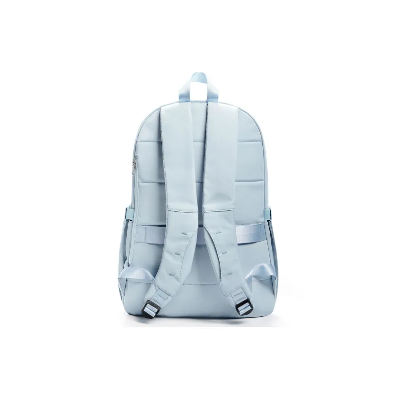 Kawasaki Nylon Fitness Backpack Unisex Light Blue/Black/Ecru-4