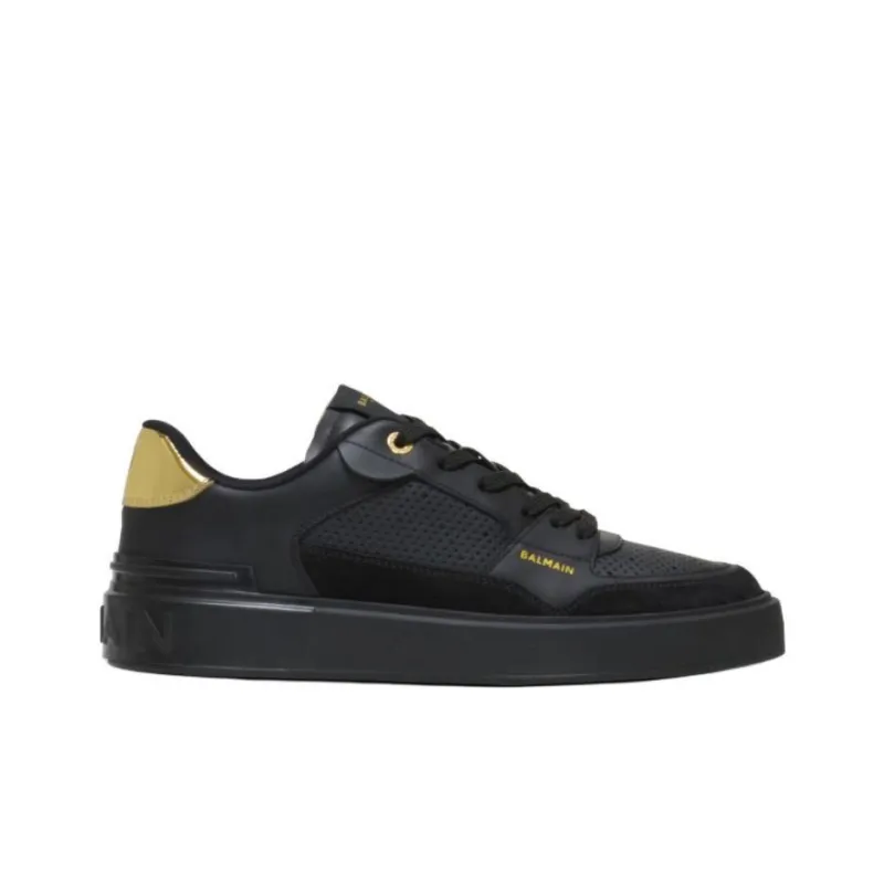 BALMAIN B Court Flip Lace Up Sneakers Women's-1