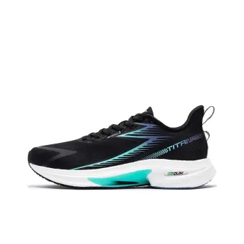 361° TITAN Ⅱ PRO Anti-Slip Wear-Resistant Low-Top Casual Running Shoes Men's Black Blue