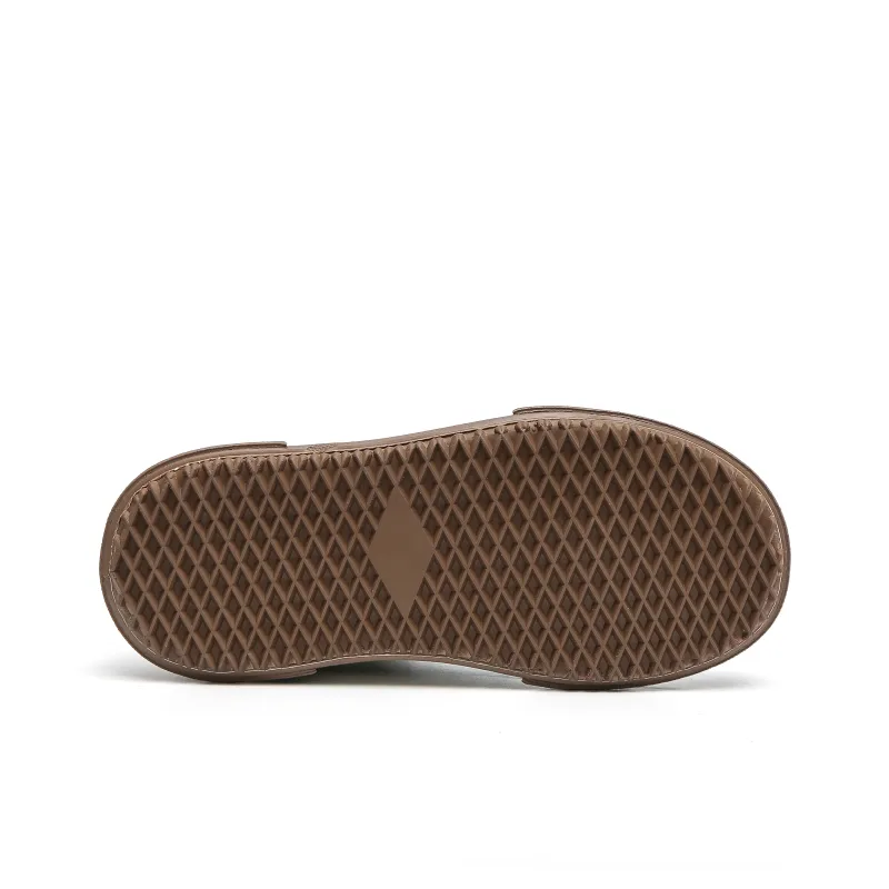 TUOPIN Non-slip Lightweight Low-Top Skateboard Shoes Women's Burgundy-11