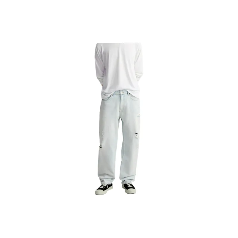 ZARA Jeans Men Light Blue-2