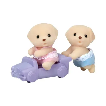 Sylvanian Families Yellow Labrador Dolls Plush Doll Small Size Tall