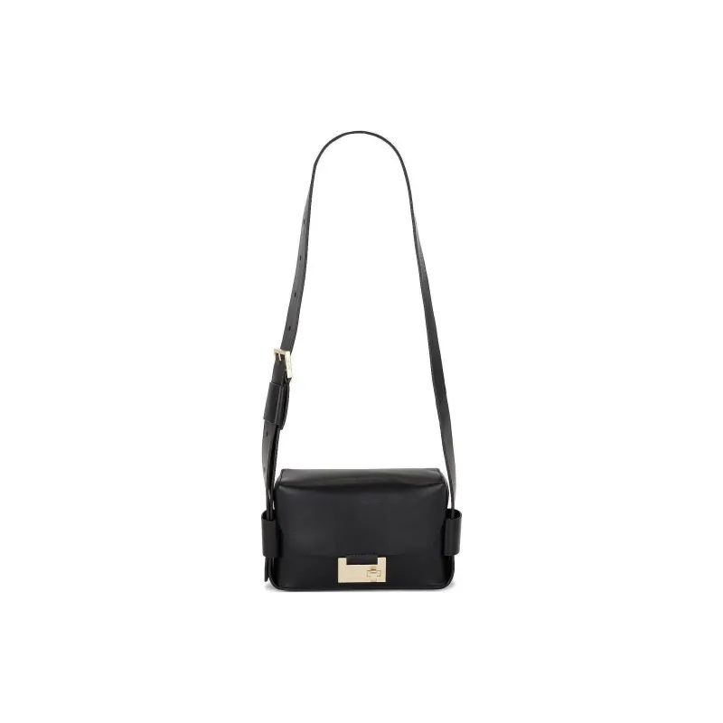 ALLSAINTS Cow Leather Crossbody Bag Shoulder Bag Women's Black-1