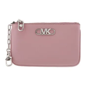 MICHAEL KORS Leather Wallet Small Size Women's Royal Pink