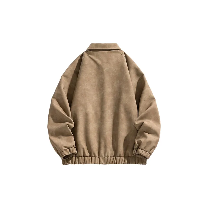 Jeep Leather Jacket Fall And Winter Unisex-7