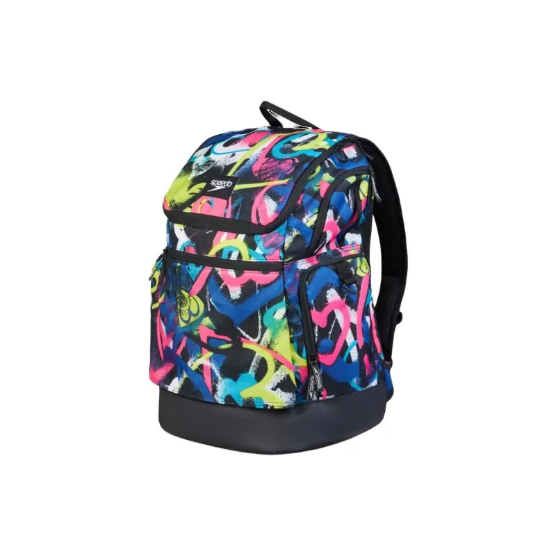 Speedo Polyester Backpack Unisex Pink & Blue-1
