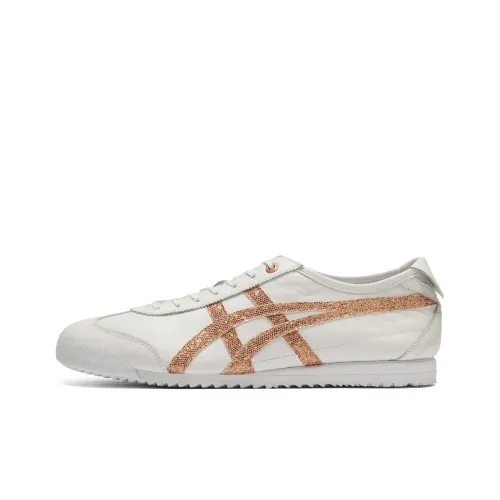 ASICS Onitsuka Tiger Mexico 66 SD White Rose Gold Glitter