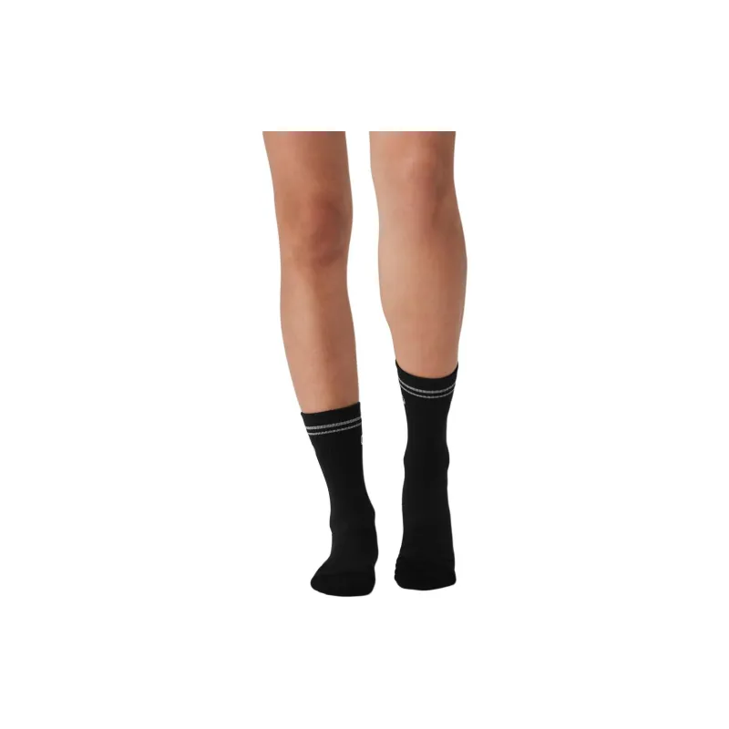 Alo Yoga Mid-Calf Socks Unisex 1 Pack Black-1