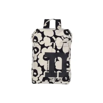 Marimekko Cotton Backpack Women's Black & White