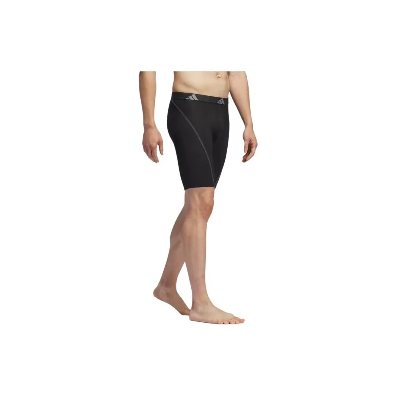 Adidas Free Shipping With AdiClub Performance Mesh Graphic Long Boxer Briefs 3 Pack-3