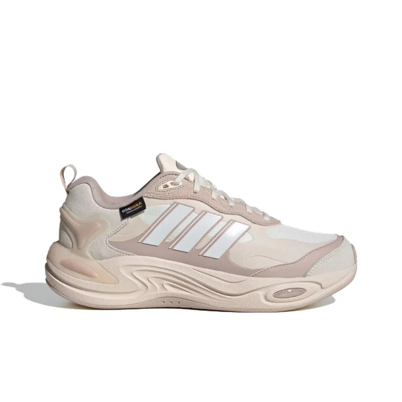 Adidas CLIMAWARM Cushioning Warm Low Top Running Shoes Women's White Pink-1