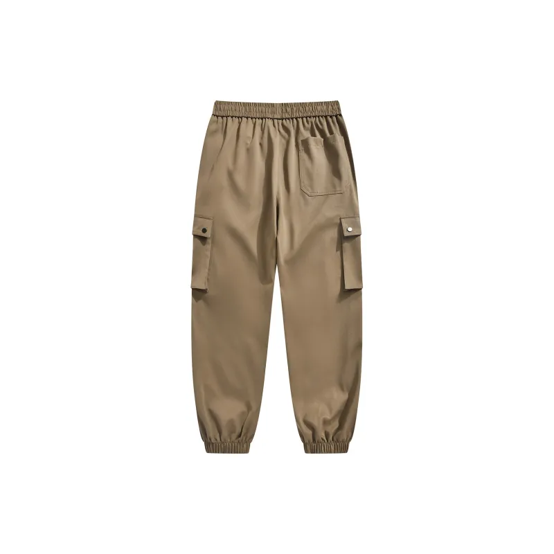 Small Columns Under The Sea Cargo Pants Unisex-3