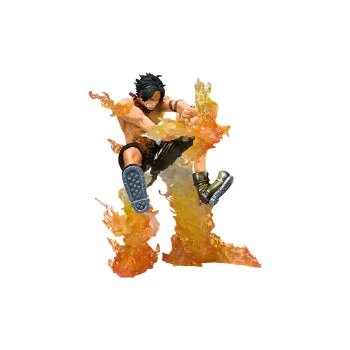 BANDAI Portgas D. Ace Figuarts Zero One Piece Battle Ver. Cross Fire Special Multicolor Edition Action Figures
