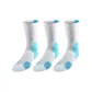White Blue Knee-High Socks *3[3 Pack]