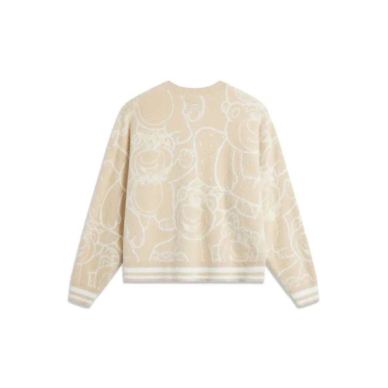 LiNing Knitwear Women's Milk Tea Yellow-1