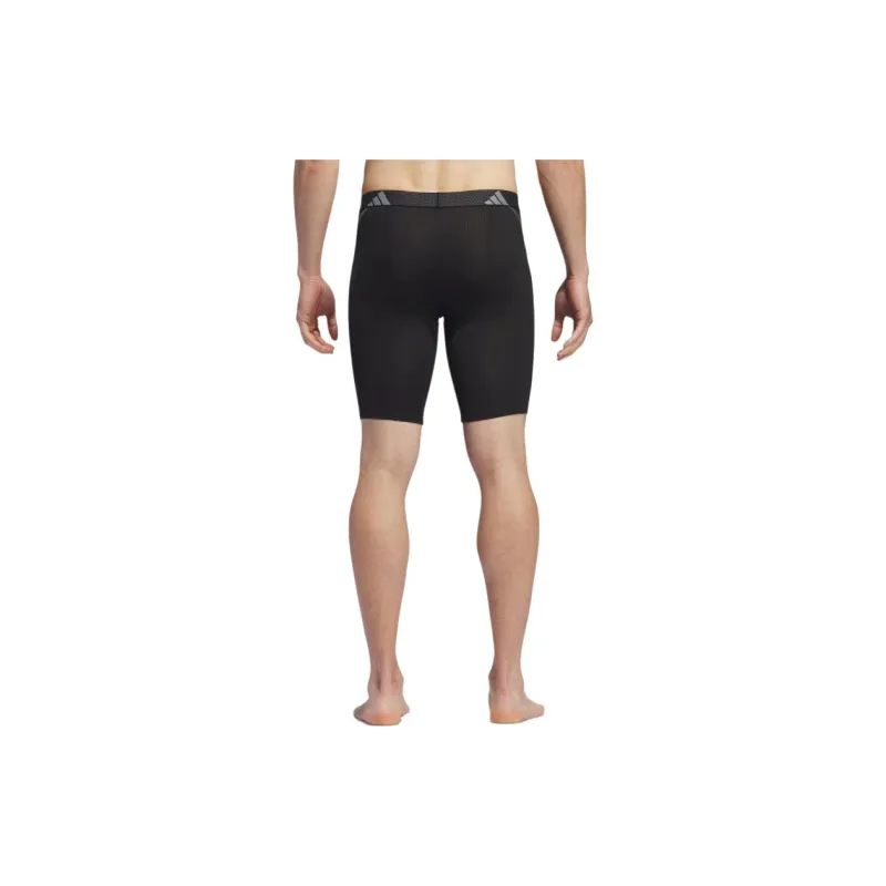Adidas Free Shipping With AdiClub Performance Mesh Graphic Long Boxer Briefs 3 Pack-2