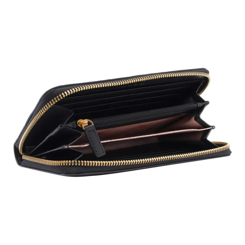 LIU·JO Polyester Card Holder Wallet Regular Women's Black-3