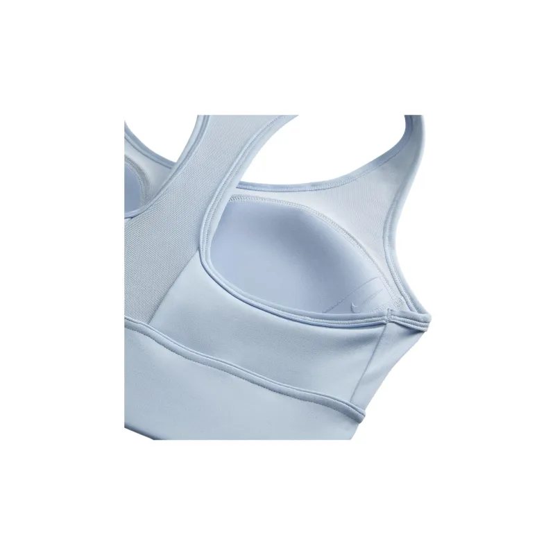 Nike Padded Longline Sports Bra Women's Blue-1