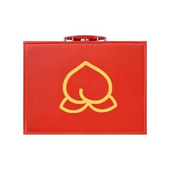 Imono Hand Crafted Mahjong Tiles Abundant Blessings And Longevity 40/42/44 Red Mahjong Board Games