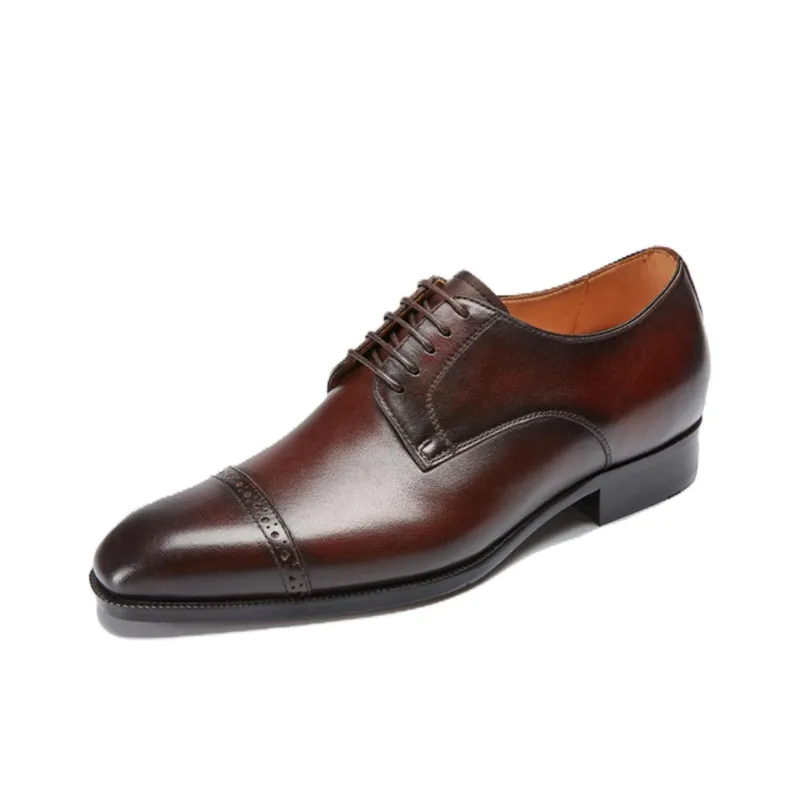 BY CREATIONS Dress Shoes Men's Coffee-2
