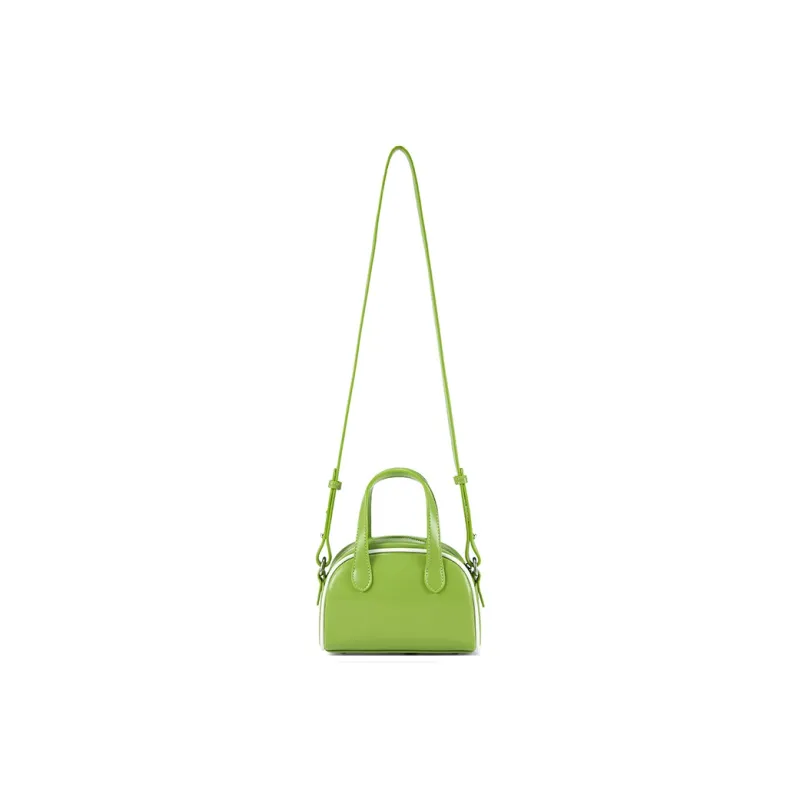 Crying Center PU Crossbody Handbag Regular Unisex Green-1