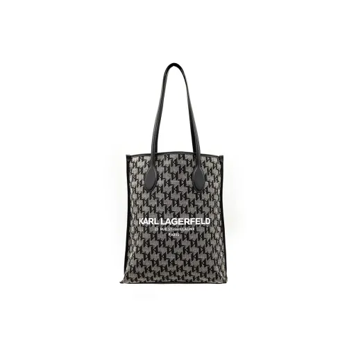 warmth LAGERFELD Polyester Handbag Women's Gray