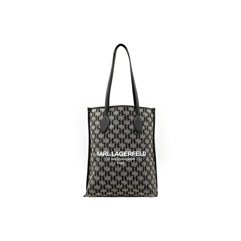 KARL LAGERFELD Polyester Handbag Women's Gray-0
