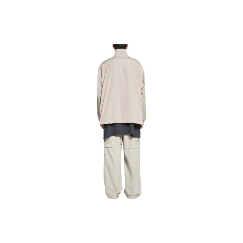 Balenciaga Logo Zip Up Jacket-2