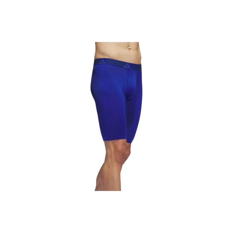 Adidas Free Shipping With AdiClub Microfiber Long Boxer Briefs 3 Pack-3