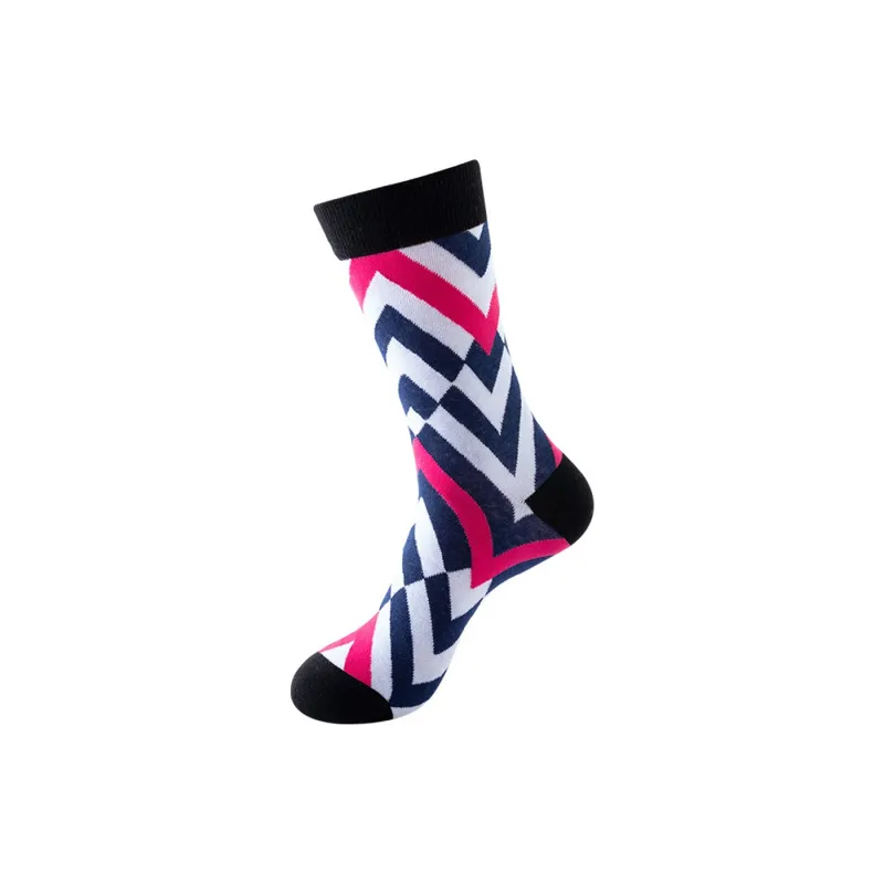 Flowers In Water Mid-Calf Socks Men's 4 Pack-3