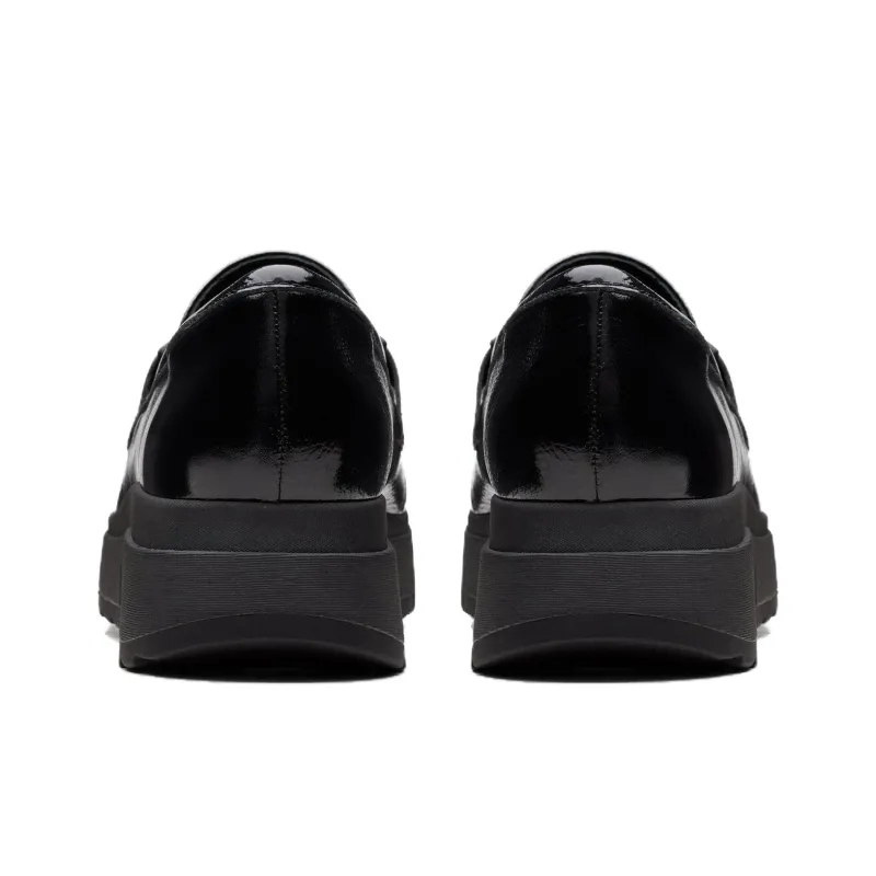 Clarks Loafers Women's Black Patent Leather-3