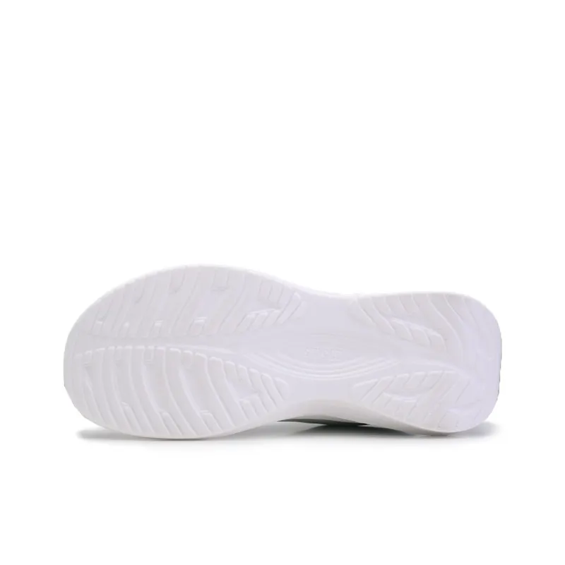 Warrior Cushioned Slip Resistant Rebound Low Top Casual Running Shoes Women's White Purple-5