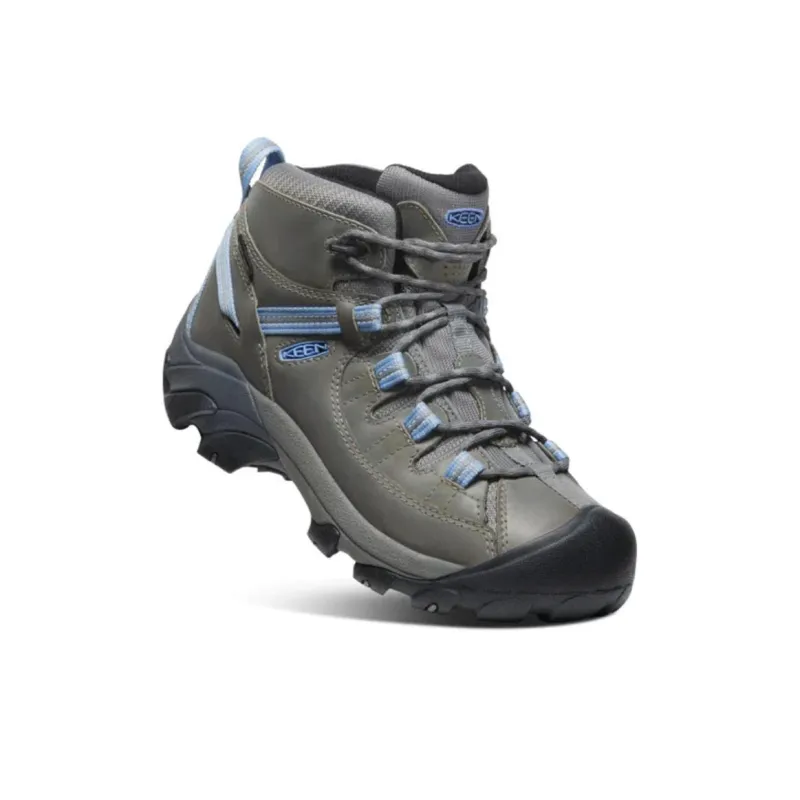 KEEN Targhee 2 Slip Resistant Mid Top Outdoor Shoes Women's Gray Blue-2