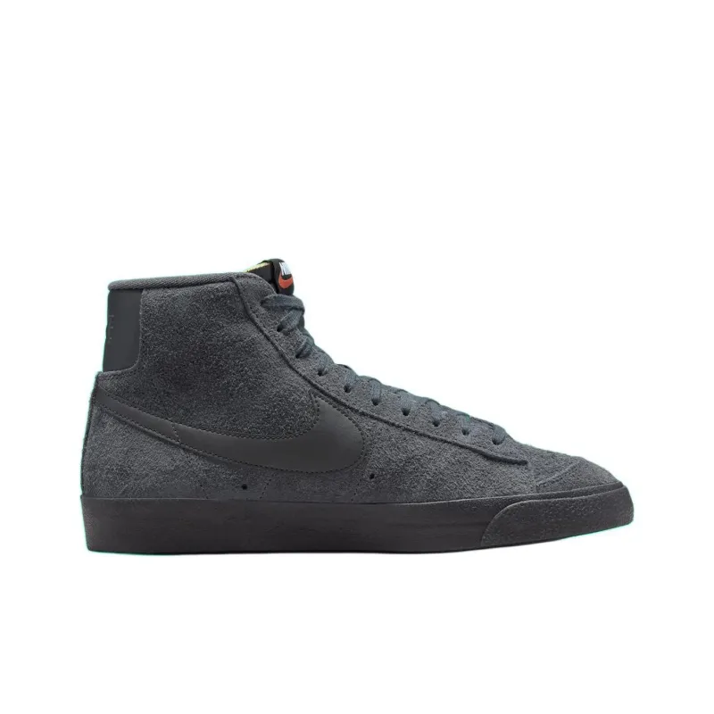 Nike Blazer Mid Anti-Slip Wear-Resistant Mid-Top Basketball Shoes Unisex Black-1