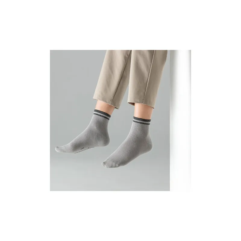 HLA Mid Calf Socks Men's 6 Pack-11