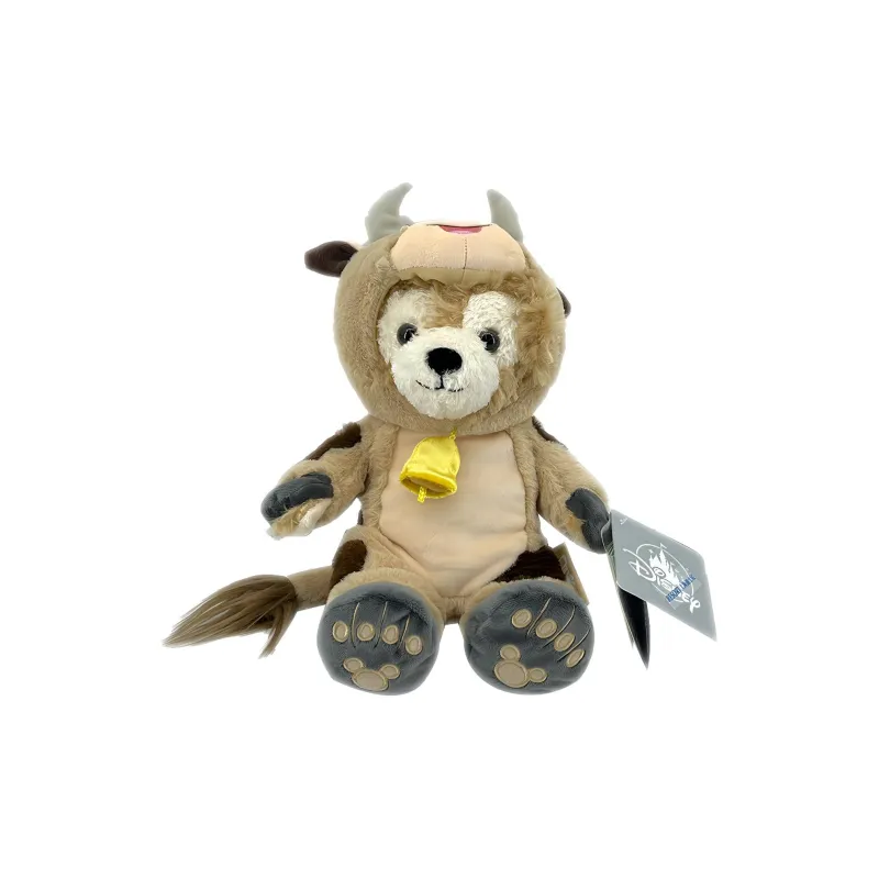 Disney Cow Duffy Compatible For Above 3 Years Old Audience Dolls Plush Doll Medium Size Height Shanghai Disney-0