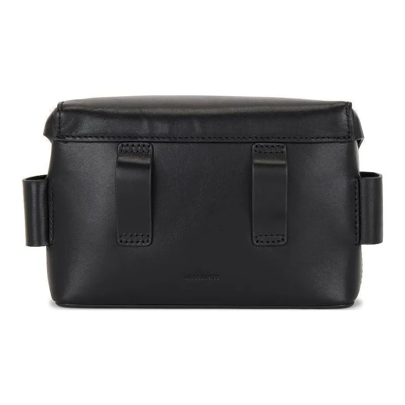 ALLSAINTS Cow Leather Crossbody Bag Shoulder Bag Women's Black-5