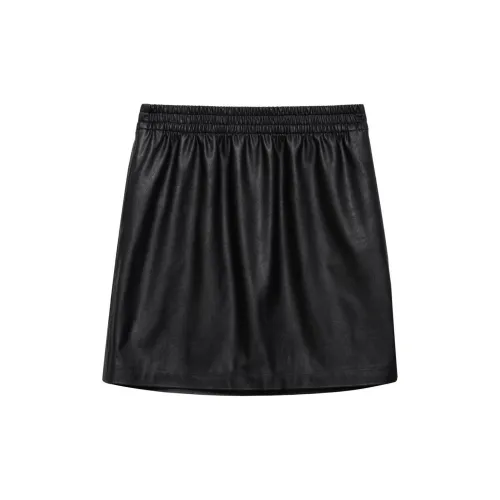 Anine Bing Casual Short Skirts Women's Black