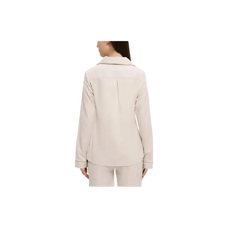 CK/Calvin Klein Pajama Tops Women's Beige-2