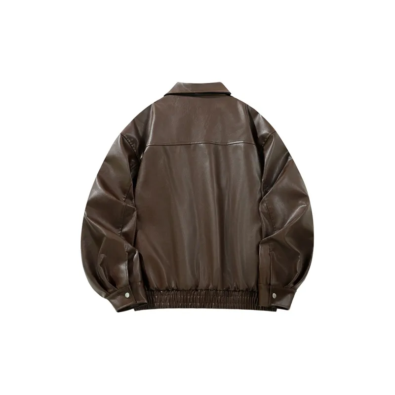 PAEFA Leather Jackets Unisex-3