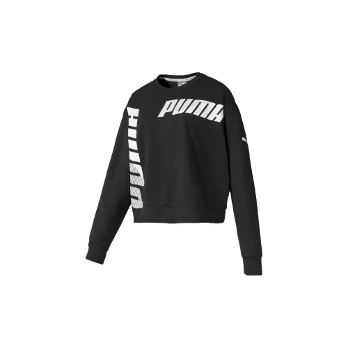 PUMA Sweatshirts Women's Black