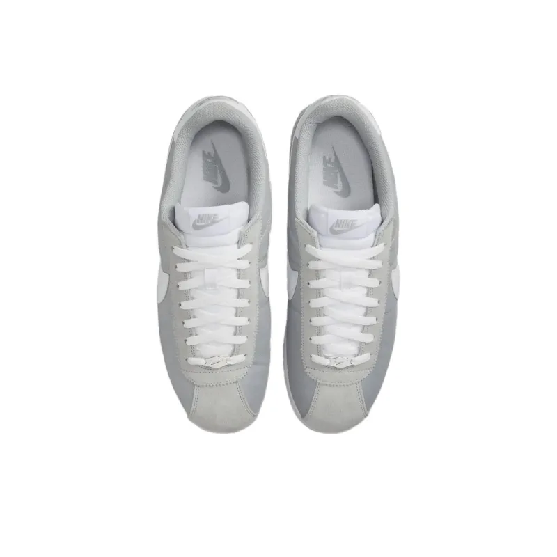 Nike Cortez Textile Flat Silver White-3