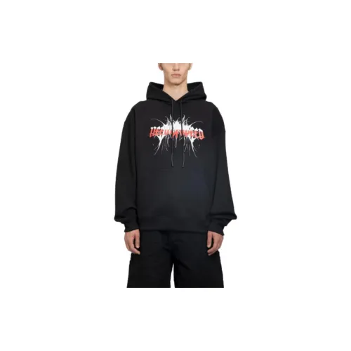 44 Label Group Speed Demon-logo Cotton Hoodie