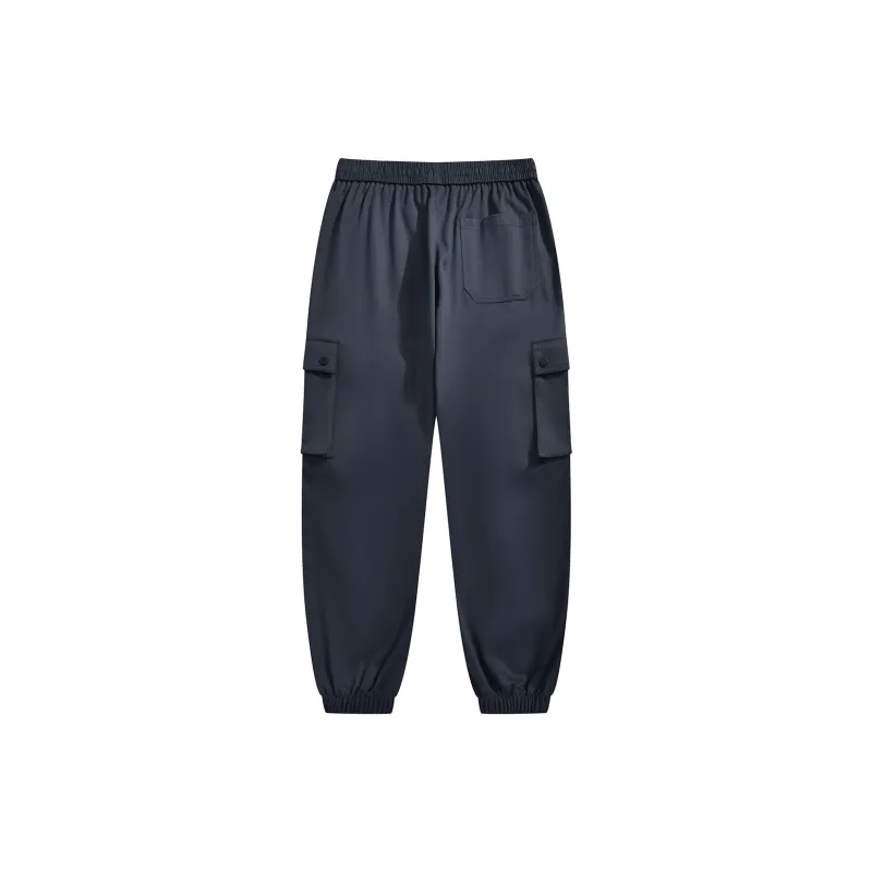 Small Columns Under The Sea Cargo Pants Unisex-9