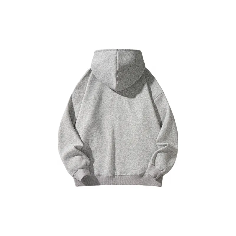 ZMOH Plain Net Series Cardigan Sweatshirt Unisex Couple's-7