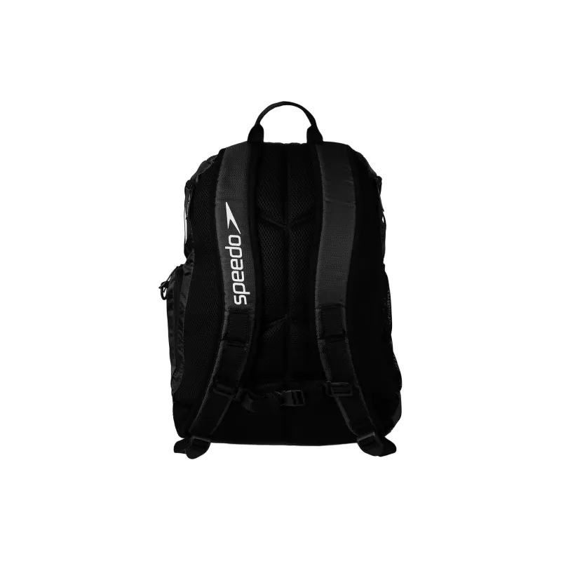Speedo Canvas Backpack Unisex Black-2